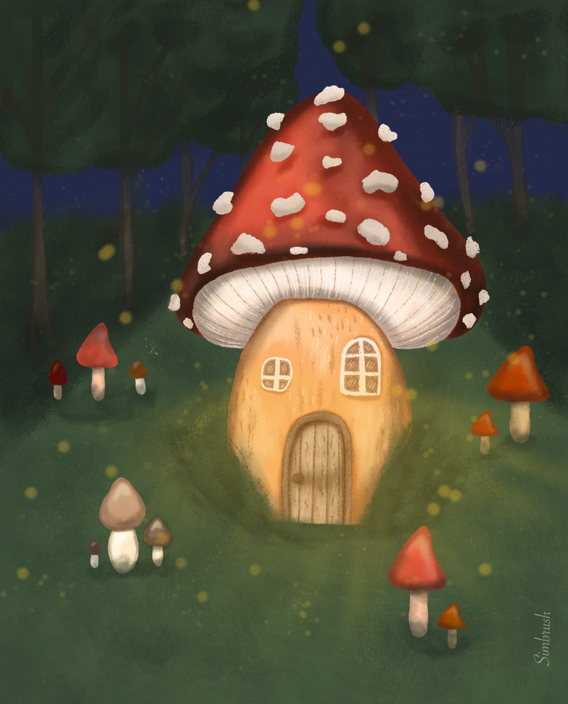 Mushroom House